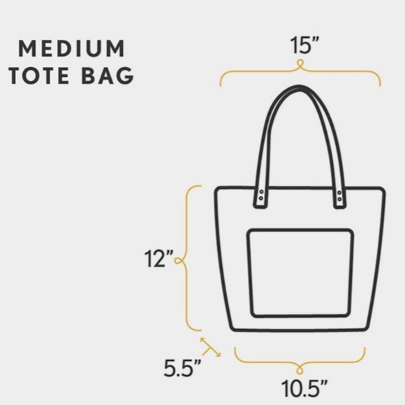 RETIRED COLOR Portland Leather Medium Classic Medium Tote in Sedona - Picture 4 of 6